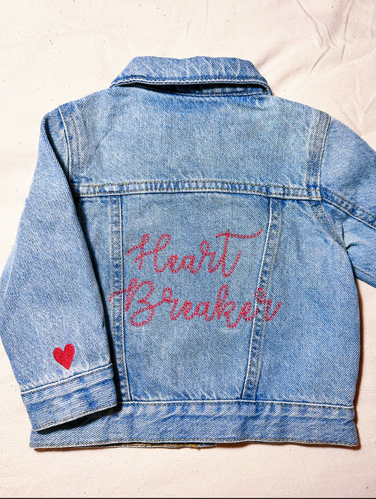 Kids Heart Breaker Denim Jacket